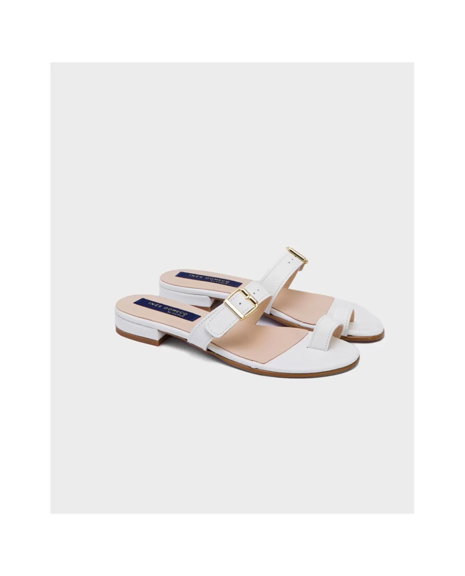 Mujer Cuplé Sandalia Barbate Napa Blanco